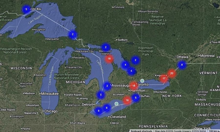 Buoy Site Map